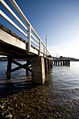 Pier; Argyl und Bute, Schottland, UK
