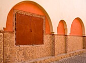 Tiled And Painted Archways In The Streets; Marrakech, Morocco