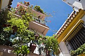 Typische Architektur; Marbella, Provinz Malaga, Costa Del Sol, Spanien