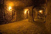 Nevsehir, Cappadocia, Turkey; Secret Vault In Underground City