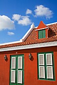 Lokale Architektur; Historisches Museum, Oranjestad, Insel Aruba, Königreich der Niederlande.