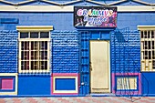 Außenansicht des Grammys Karaoke Club; Oranjestad, Insel Aruba, Aruba, Königreich der Niederlande