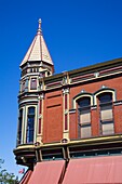 Exterior Of Historic Davidson Building; Ellensburg, Washington, Usa