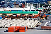 Containerhafen; Naha, Okinawa-Honto, Japan