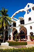Santa Cruz, Huatulco, Oaxaca State, Mexico; Entrance To Hotel Canadian