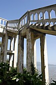 Struktur in der Golden Gate National Recreation Area; Alcatraz, San Francisco, Kalifornien, USA