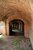 Pompeji, Italien; Historische italienische Ruinen, nach einem Vulkanausbruch