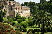 Historic Italian Ruins, Aftermath Of Volcanic Eruption; Pompeii, Italy