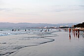 Puerto Vallarta, Mexico; People Enjoying The Seashore