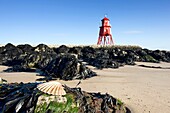 Groyne Lighthouse; Tyne And Wear,England