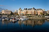 Fairmont Empress Hotel, Inner Harbour, Victoria, Vancouver Island, British Columbia