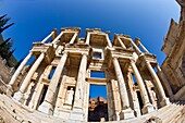 Ruins Of The Library Of Celsus; Ephesus, Turkey