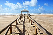 Beach Structure, Conil De La Frontera; Costa De La Luz, Cadiz, Spain