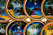 Caribbean Souvenir Plates, Cuba