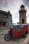 Kleines Fahrzeug; Portpatrick, Dumfries und Galloway, Schottland