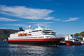 Ferry Boat In Honningsvag Port, Mageroy Island, Norway, Scandinavia