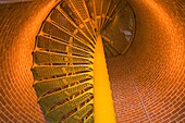 Wendeltreppe im Barnegat-Leuchtturm im Ocean County, New Jersey, USA