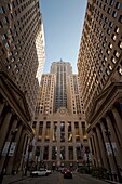 Art Deco Board Of Trade Gebäude; Chicago, Illinois, USA