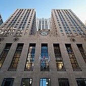 Art Deco Board Of Trade Gebäude, Chicago, Illinois, USA
