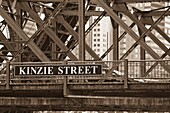 Kinzie-Street-Brücke, Chicago, Illinois, USA