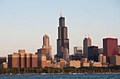 Skyline Of Chicago, Illinois, Usa