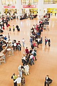 Airport Line-Up, Malaga, Costa Del Sol, Spain