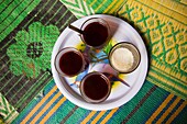 Traditional Tray Of Berber Tea, Siwa Oasis, Egypt