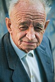 Porträt eines älteren Mannes aus Buenos Aires, Argentinien