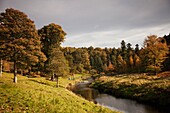 Landschaftliches Tal, Northumberland, England