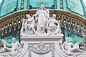 Statues And Dome, Vienna, Austria