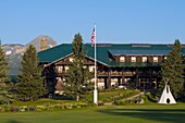 Glacier Park Lodge im East Glacier Park, Montana, Usa