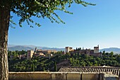 Der Alhambra-Palast und der Generalife-Garten; Granada, Spanien