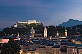 Old Town With Baroque Architecture; Salzburg, Austria
