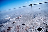 Person On Salt Pans