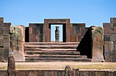 Eingang zu Kalasasaya mit Ponce-Monolith