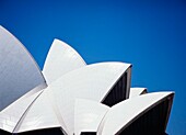 Detail des Daches des Sydney Opera House, Sydney, Nahaufnahme