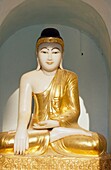 Buddha Statue At Shwedagon Paya