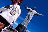 Guard And Corcovado Christ The Redeemer