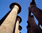 Säulen, Große Hypostyle-Halle