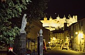 Illuminated Street At Night