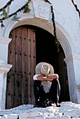 Sanito Tomas Church, Man Sleeping, Chichicastenango