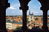 Blick vom Sternkierkerturm auf die Marktkirche