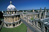 Radcliffe Camera And All Saints College, High Angle View