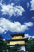 Kinkakuji-Tempel, tiefer Blickwinkel