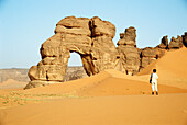 Felsbogen, Wadi Anchil, Tadrart-Acacus