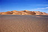 Sanddünen in der Wüste, Wan Kaza-Wüste