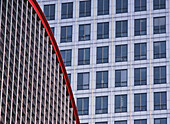 Canary Wharf und Docklands Light Railway Station