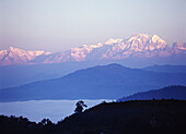 View Of The Himalayas In Gorkha Region