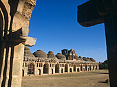 The Elephant Stables At Hampi