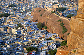 Ansicht von Jodhpur von Meherangarh Fort